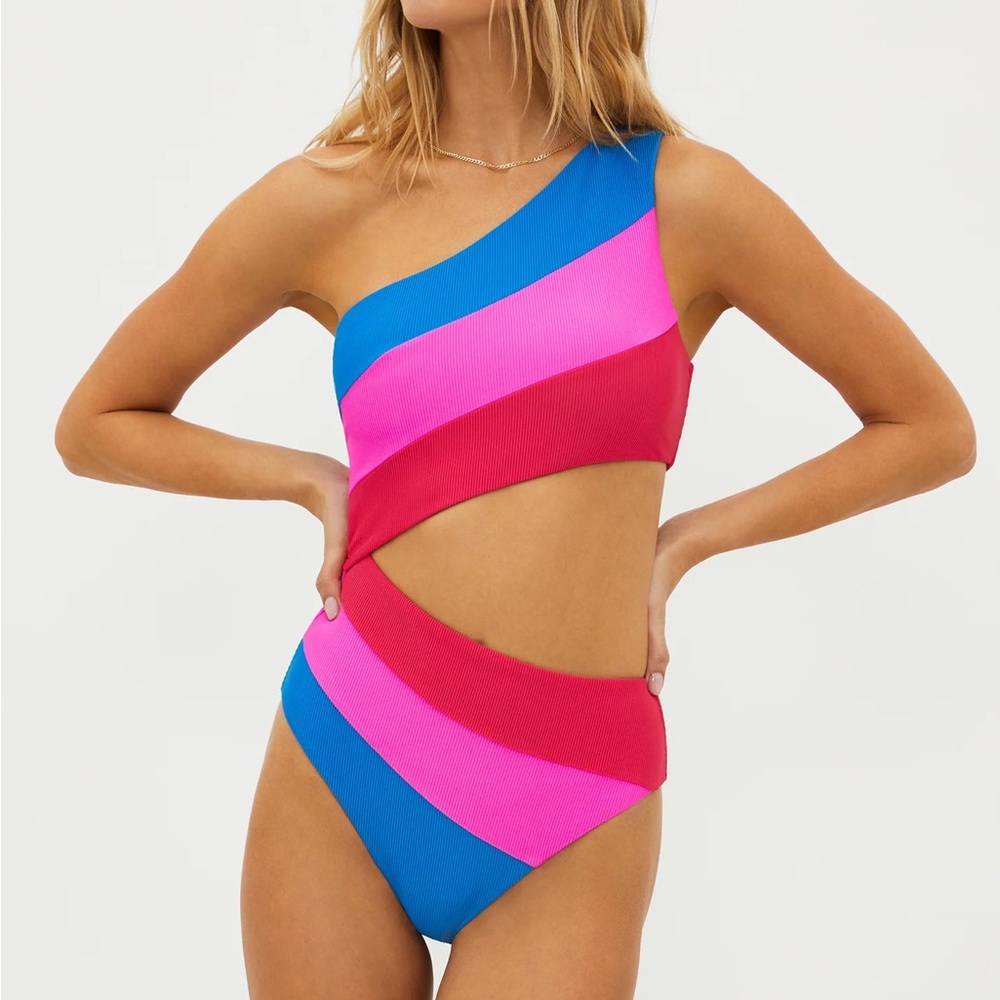 Beach Riot Joyce Swimsuit Orchid